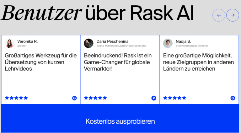 Rask.ai Test und meine Erfahrungen Jonas Weckerle