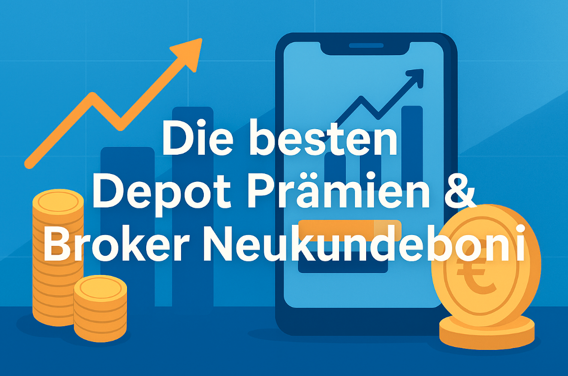Die besten Depot Prämien & Broker Neukundenboni